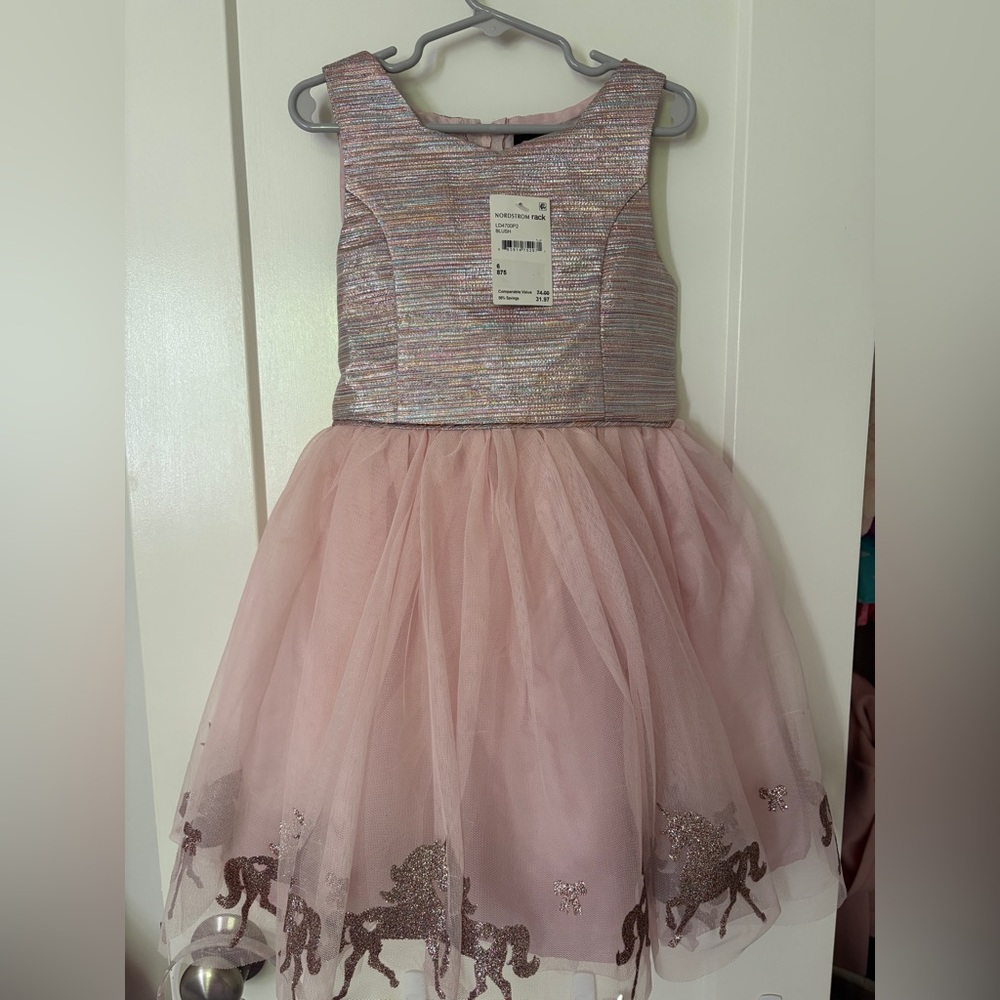 Zunie Pink unicorn Dress